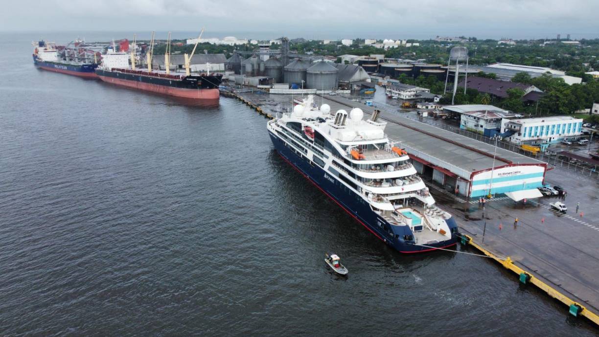 ¡Llegó! Crucero francés visitará varios sitios de Honduras
