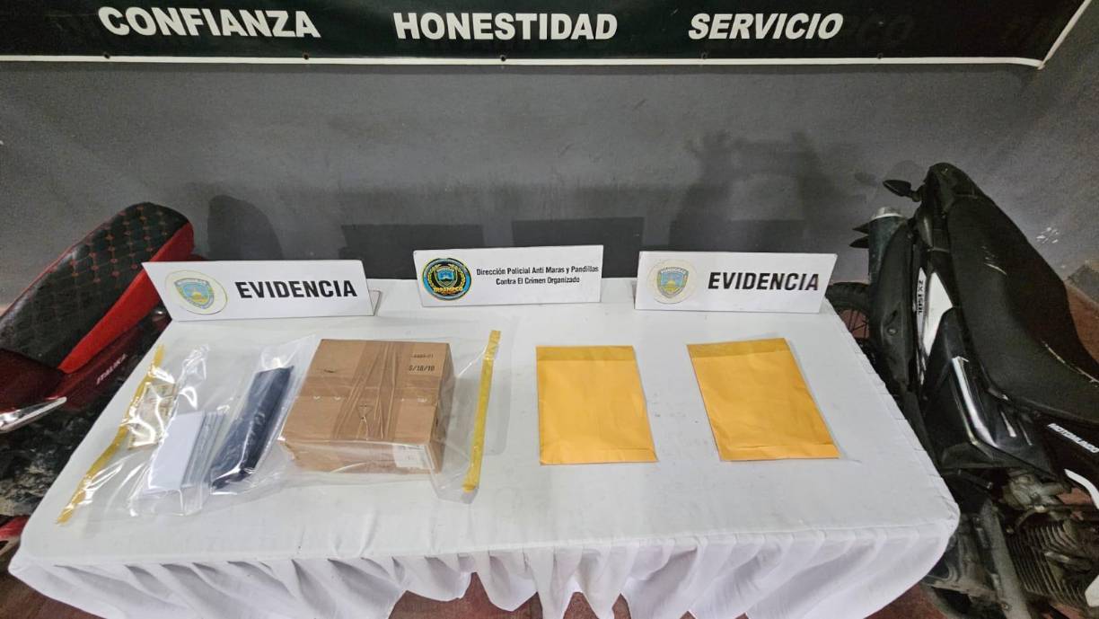Según el informe de Dipamco, fueron capturados dos miembros de una banda independiente dedicada a la extorsión.