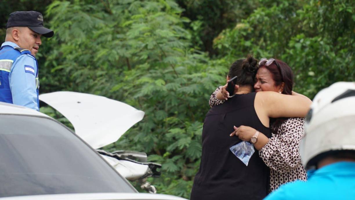 Durante la pandemia, los jóvenes accidentados habían perdido a su madre. Sus familiares no podían creer la muerte de Gustavo. 