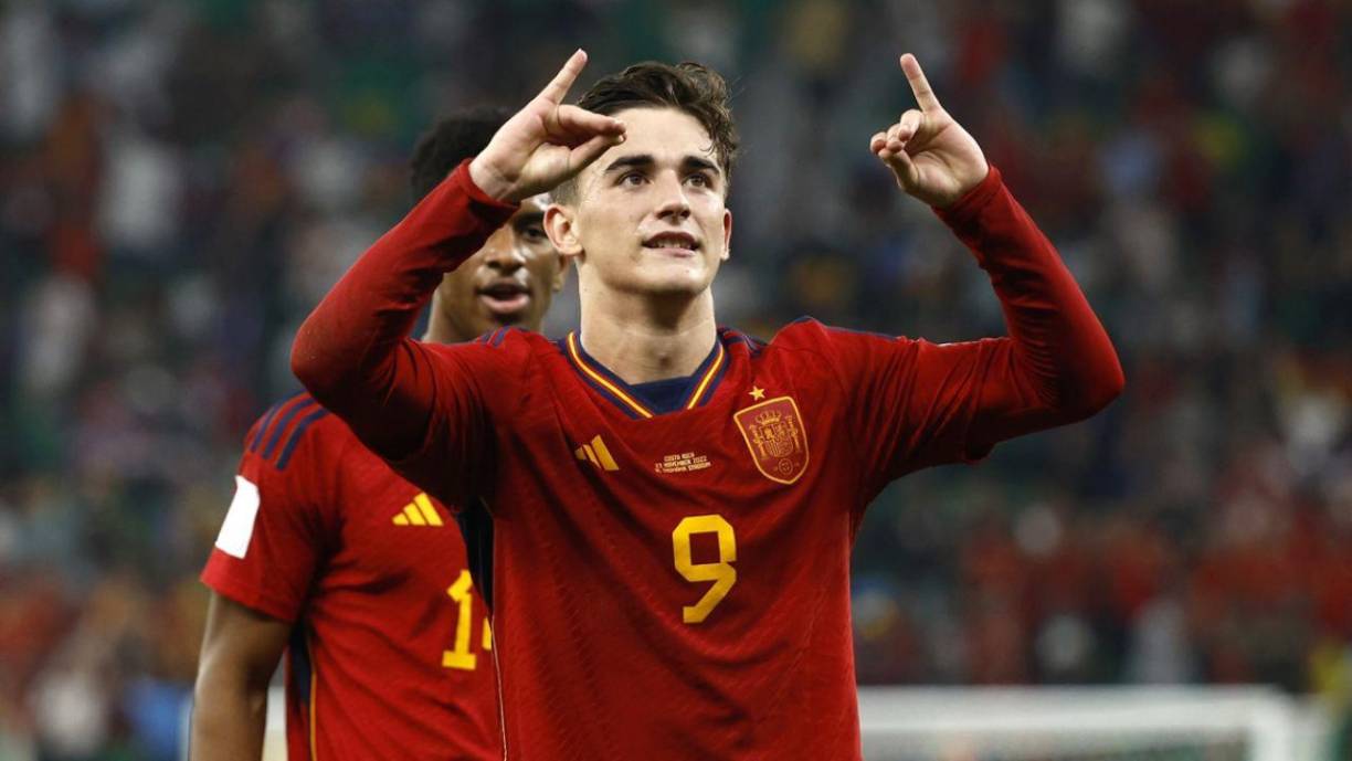 Gavi se ha convertido en uno de los grandes protagonistas del Mundial de Qatar 2022.