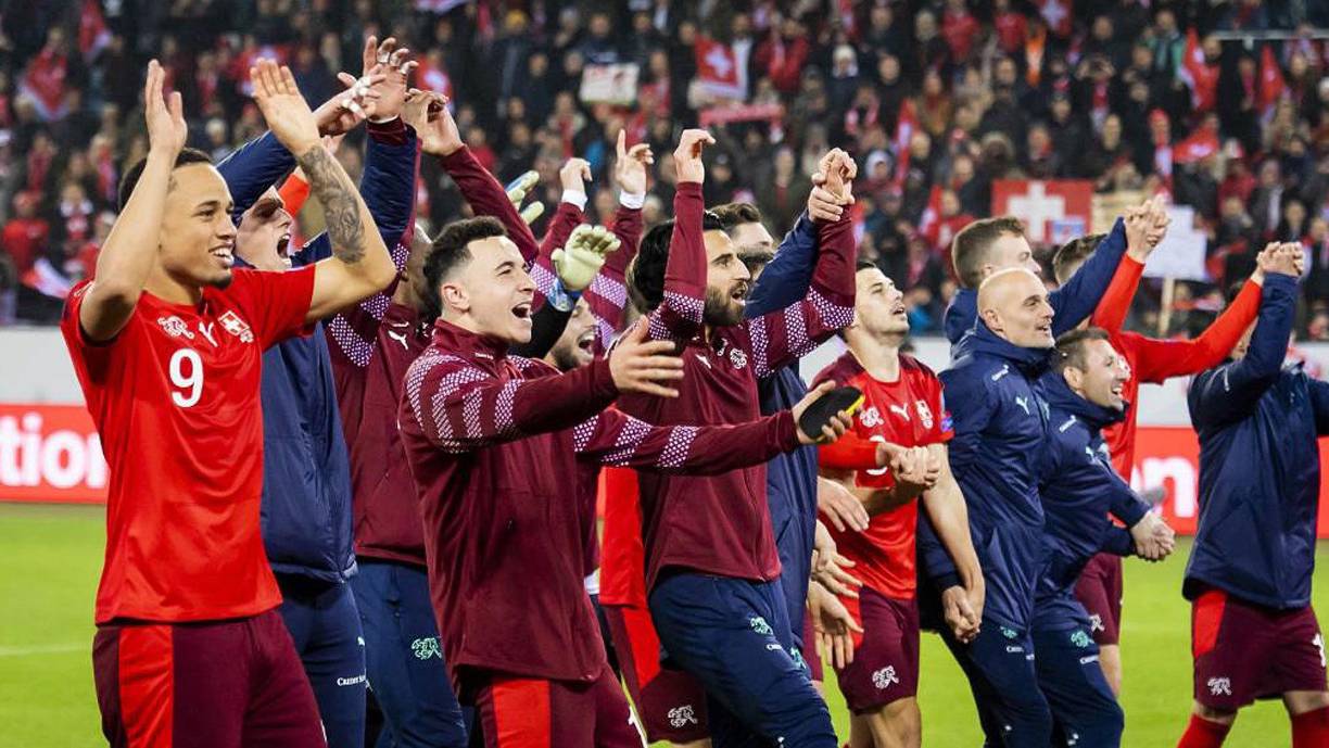 Suiza : Se clasificó para una quinta Copa del Mundo de forma consecutiva y será su presencia número 12 en Mundiales. Este combinado nacional nunca ha superado la fase de cuartos de final, pues esa ha sido su máxima instancia y lo han conseguido tres ocasiones en los años 1934, 1938 y 1954.