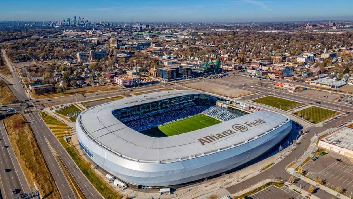 El bello Allianz Field es el estadio que albergará el choque que tendrán las selecciones de Estados Unidos y Honduras.