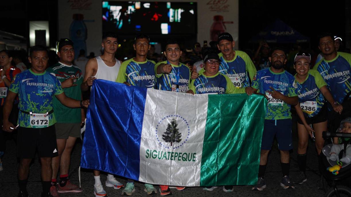 Y aunque se desarrolla en San Pedro Sula, participan corredores de todas partes de Honduras.