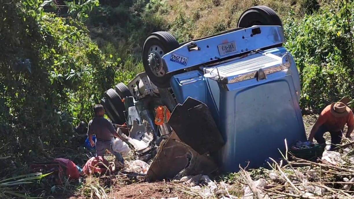 Según se supo, el pesado automotor tuvo problemas de dirección y por eso el conductor perdió el control.