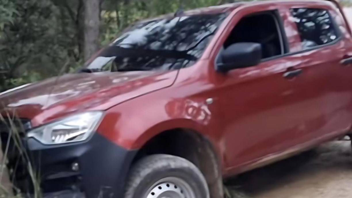El doctor Javier Matute se conducía en una Toyota Hilux doble cabina.