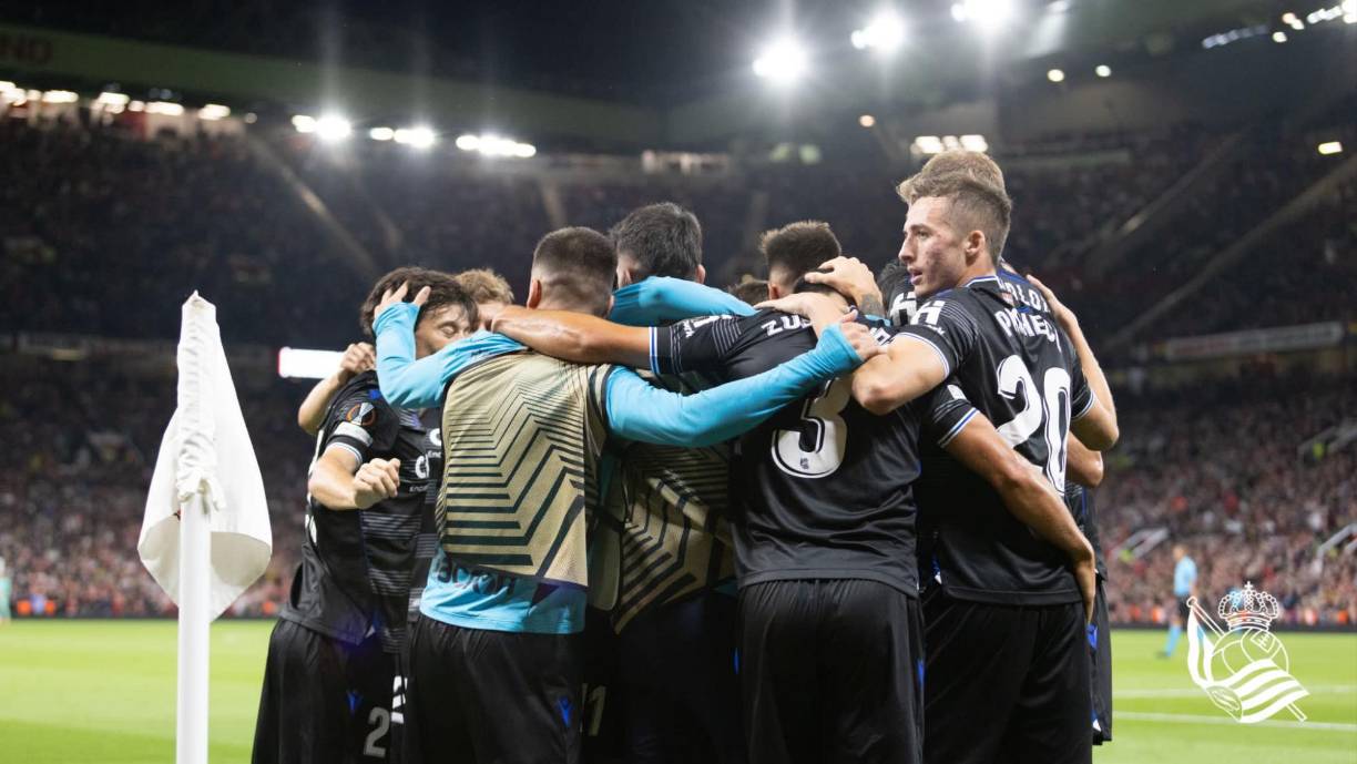 La Real Sociedad dio el batacazo al vencer al Manchester United en el propio Teatro de los Sueños.