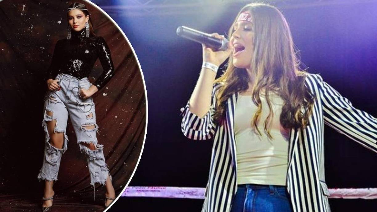 Frida Guzmán, nieta del narcotraficante Joaquín “el Chapo” Guzmán, exlíder del Cártel de Sinaloa busca su sueño de convertirse en una estrella de la música en el programa Tengo Talento, Mucho Talento del canal Estrella TV de México.