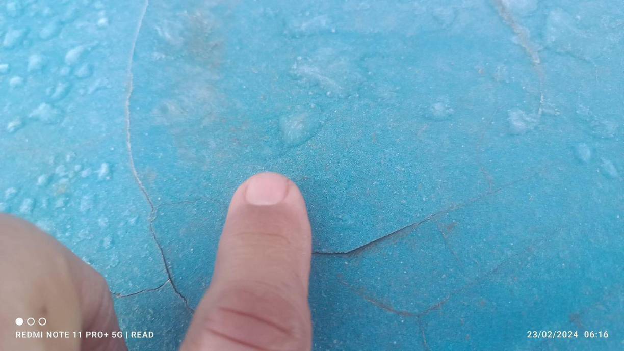 La Esperanza, Intibucá, amanece cubierta de hielo: Fotos