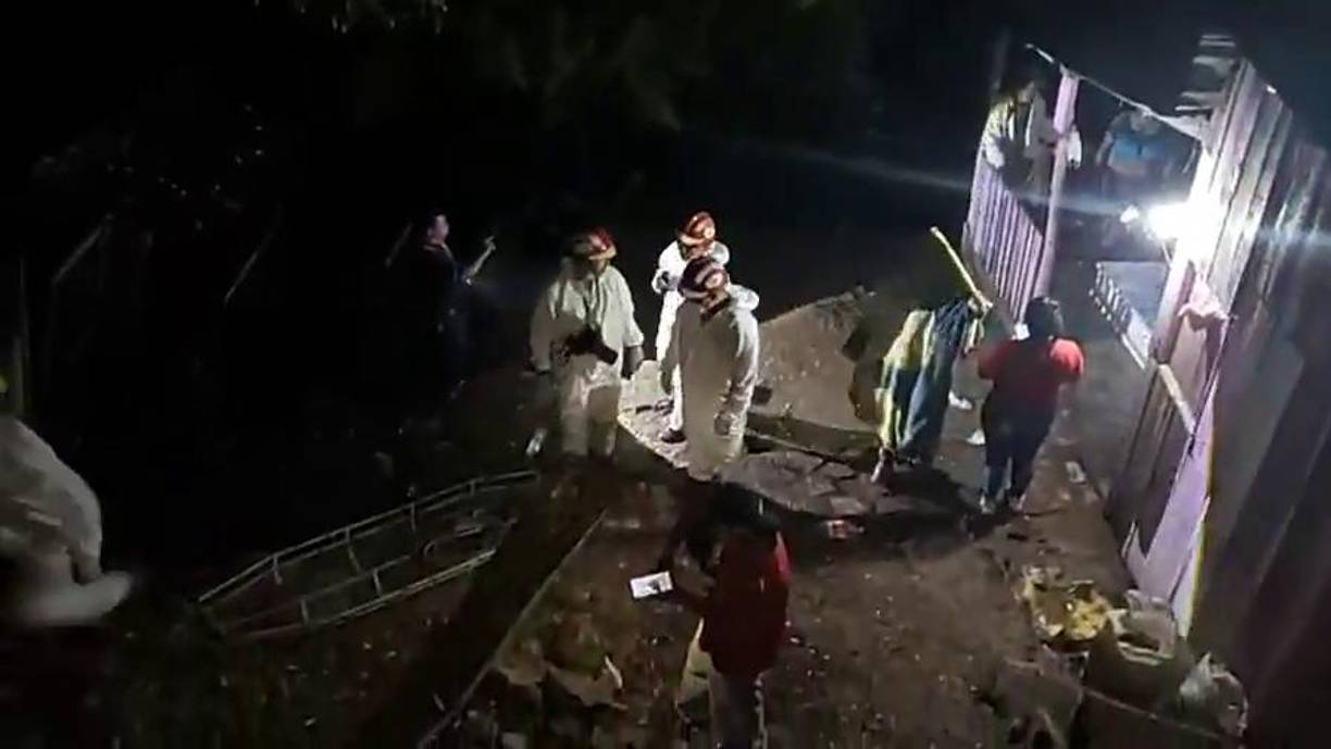 El cadáver ya estaba en avanzado estado de descomposición. 