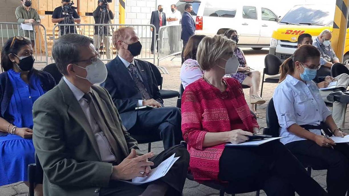 Hasta la fecha Honduras, que vive un nuevo repunte de casos por coronavirus.