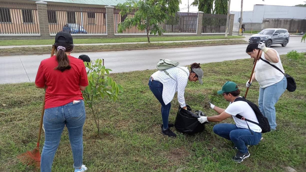 Moisés Pacheco, jefe del departamento de viveros de la alcaldía, manifestó que todas las plantas que serán utilizadas en la campaña de LA PRENSA serán de los cultivados en los viveros municipales, al tiempo que explicó el proceso de reparación del suelo previo a siembra de árboles.