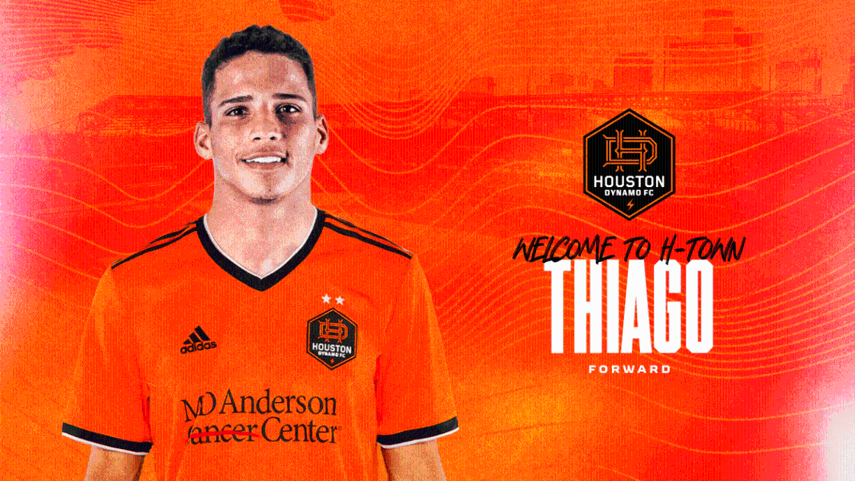 El Houston Dynamo de la MLS obtuvo la cesión del extremo brasileño Thiago hasta final de año con opción de compra. Llega procedente del Flamengo.