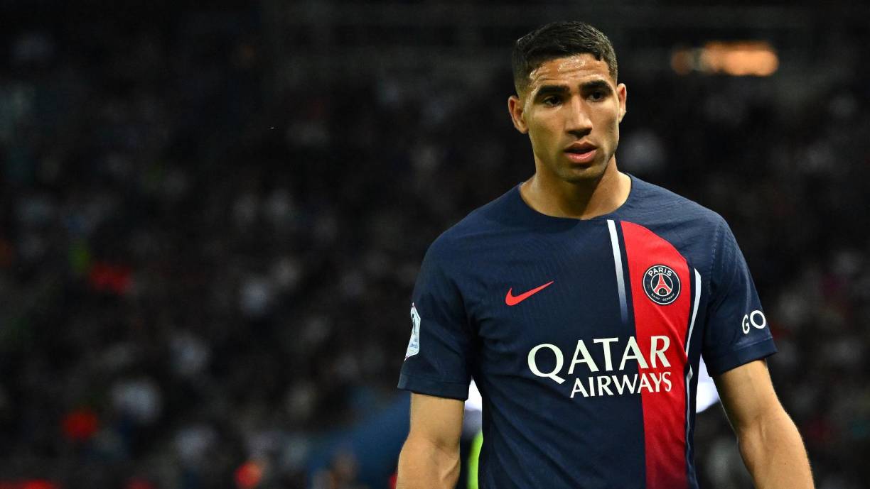 Hakimi militó en el Real Madrid (2017-20) y actualmente es figura en PSG y en la selección de Marruecos.