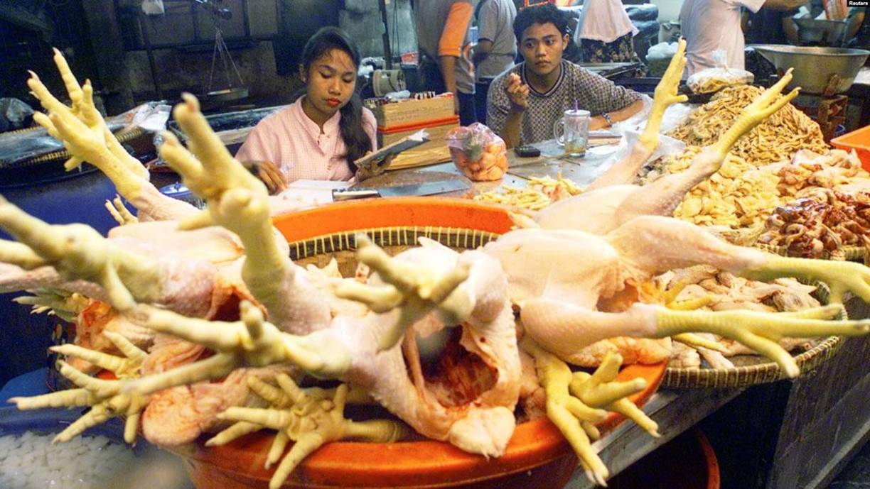 11 - Pollos en televisión: Este producto tuvo un fuerte aumento en los últimos años y esto quedó fuera de las opciones de los consumidores. Ante ello, el Gobierno de Irán oficializó la no imagen del alimento a través de la televisión.