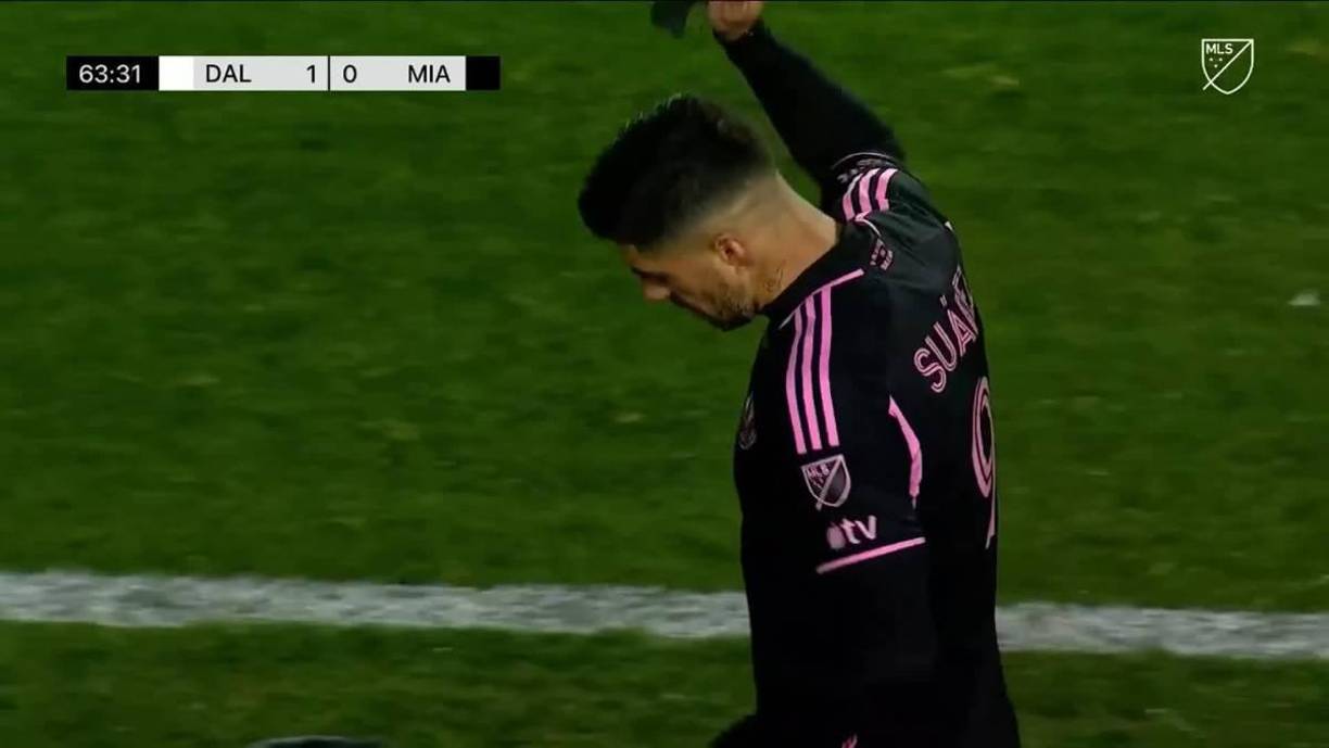 ¿Qué pasó? La ‘bronca’ del “Pistolero’, principal refuerzo del Inter Miami tras salir de cambio.