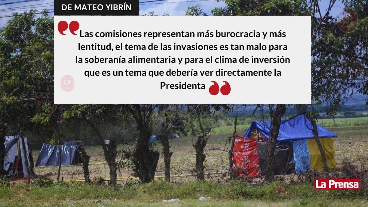 El problema de invasiones ha empeorado en Honduras. El año pasado había 35,000 hectáreas de tierras productivas invadidas; ahora ya se cuentan más de 45,000 hectáreas ocupadas, según datos del Cohep.