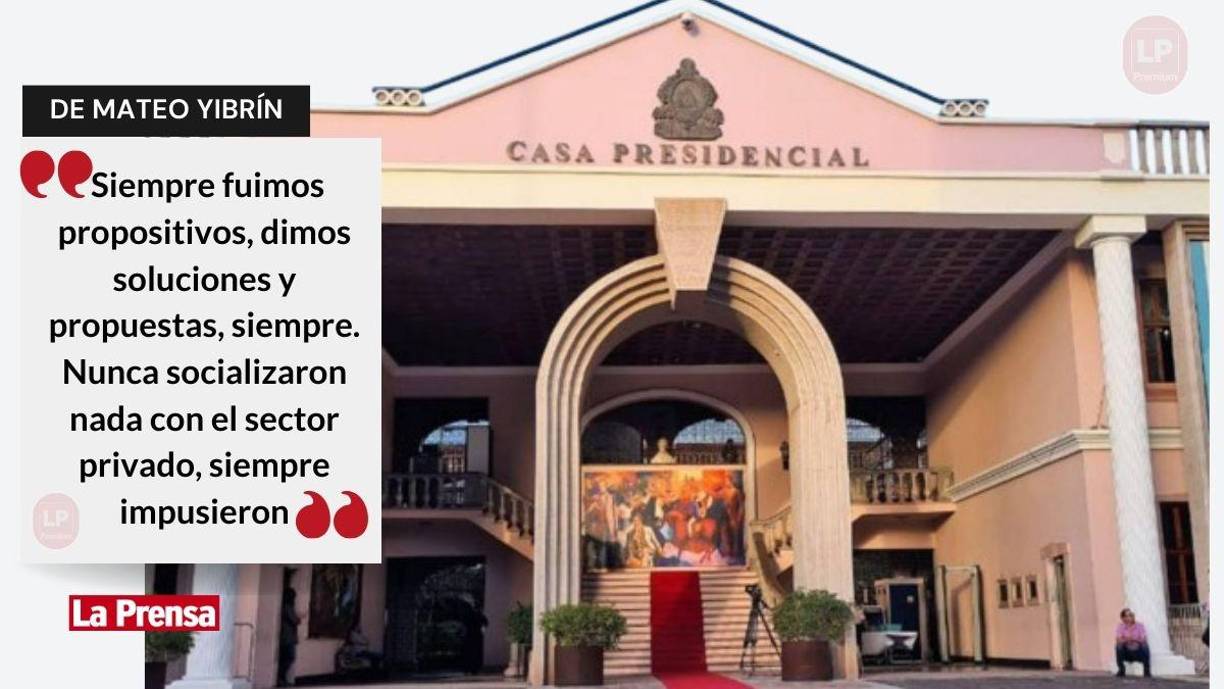 El líder empresarial de la zona norte dejó claro que como gremio, siempre estuvieron anuentes a hacer propuestas y sumar soluciones para el bien del país, lastimosamente no fueron escuchados.