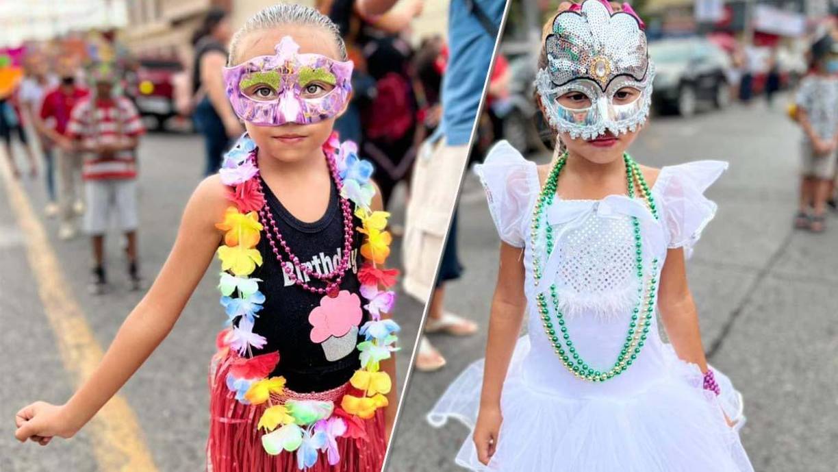 Escolares calientan el ambiente del Gran Carnaval 2022 de La Ceiba
