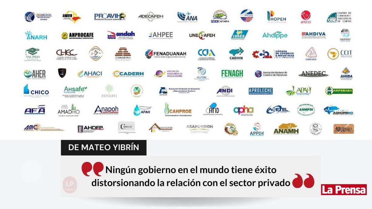 ¿Considera que el fracaso histórico de la economía hondureña se debe al divorcio entre empresa privada y gobierno?, le preguntamos. Su respuesta no pudo ser más contundente. 