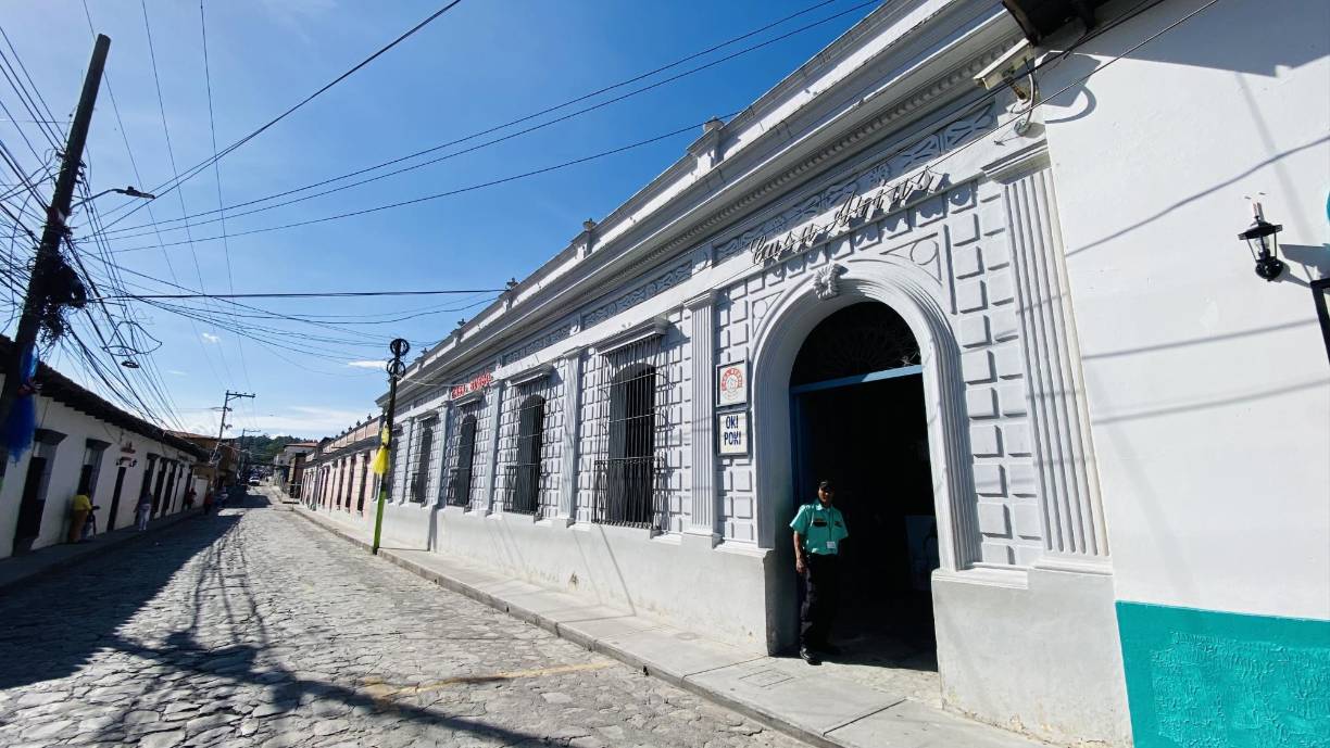 Casa Arias es una de las edificaciones más antiguas de Santa Rosa de Copán y que se encuentra preservada.