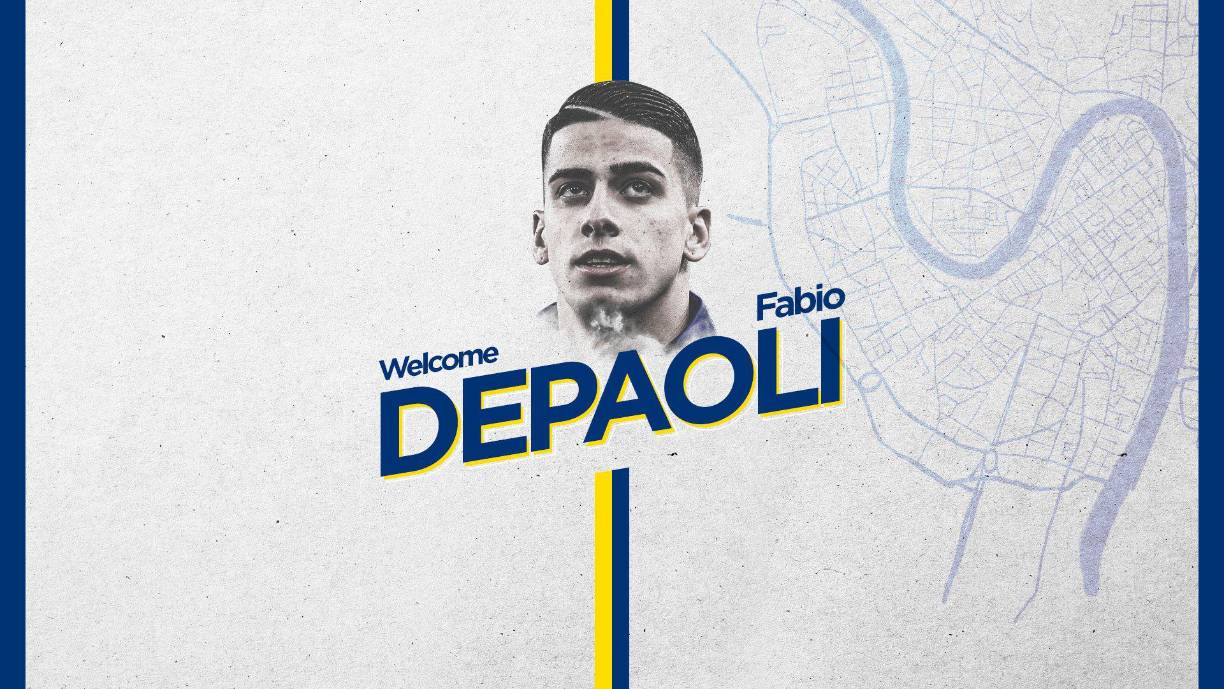 El Hellas Verona obtiene la cesión del lateral derecho italiano Fabio Depaoli hasta final de temporada con opción de compra. Llega procedente de la Sampdoria.