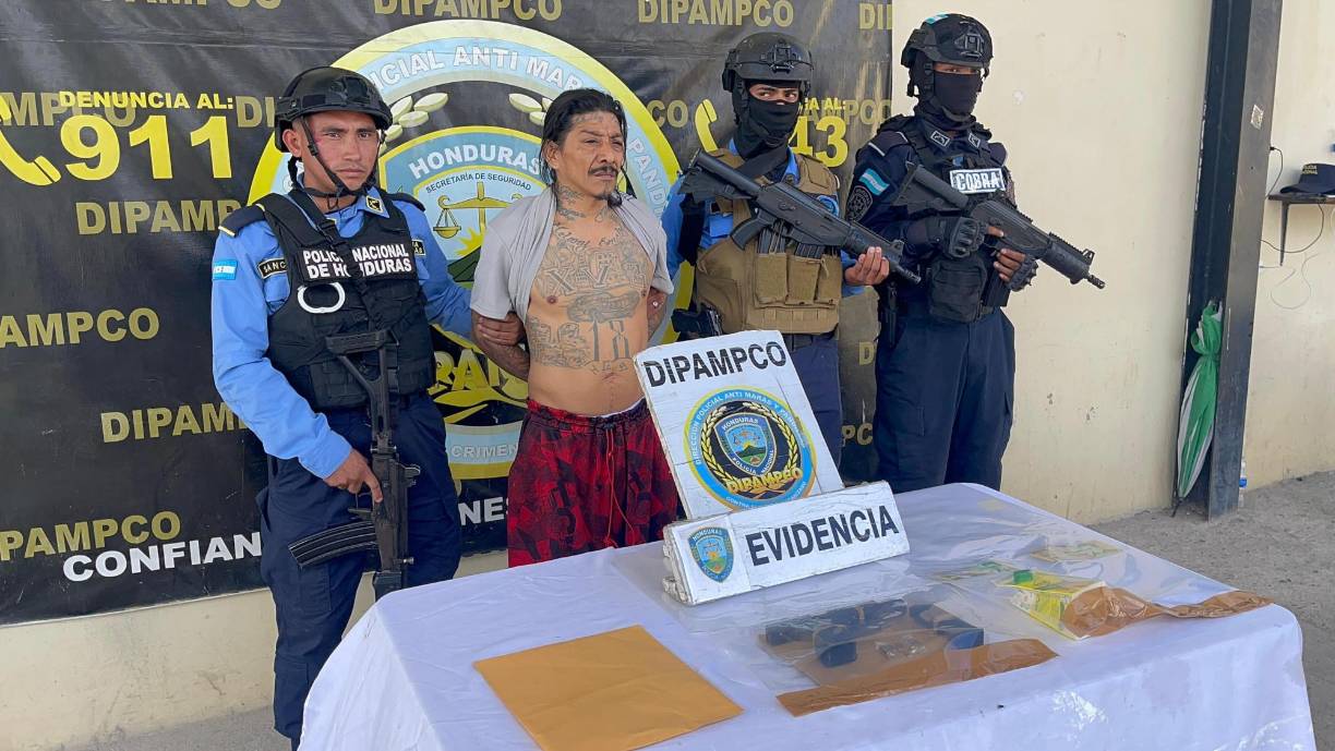 “El Poison” es señalado como uno de los fundadores de la Pandilla 18 en Honduras.