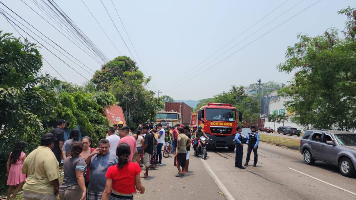 Mía Aracely Carías Milla estaba en brazos de su abuelo materno, José Antonio Milla, quien también resultó herido.