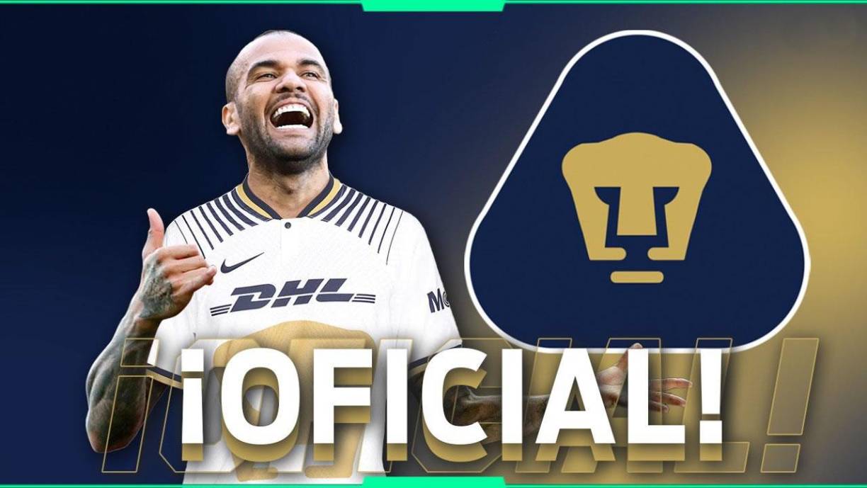 El equipo mexicano Pumas UNAM ha hecho oficial a través de sus redes sociales la llegada de Dani Alves a sus filas. Lo ha hecho con un vídeo que terminaba con la frase “Dani, esperamos-te” (te esperamos, en portugués). El lateral brasileño llega libre tras desvincularse del FC Barcelona, y tiene como principal objetivo llegar al que sería su último Mundial 2022.