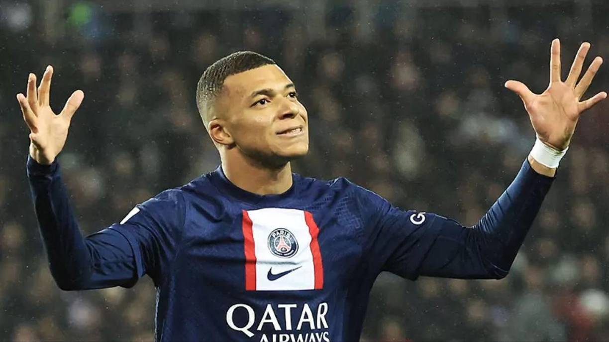 Mbappé no estuvo en el partido, ya que se encuentra de vacaciones junto al marroquí, Hakimi.