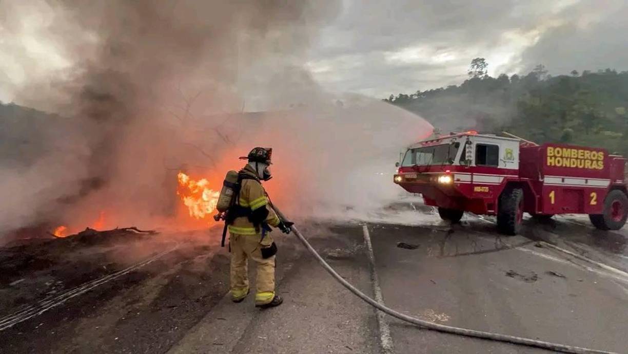 El accidente se registró la carretera CA-5 entre los kilómetros 92 y 93.