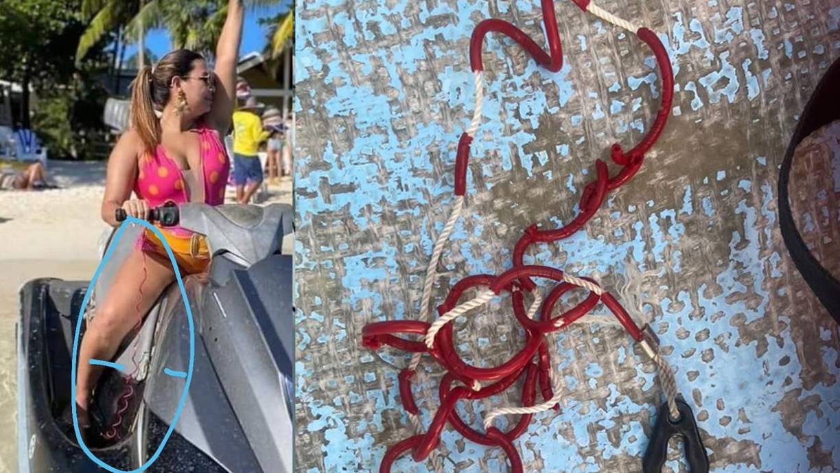 Además de la moto acuática, fueron hallados unos pendientes que llevaba puestos la joven, los cuales, al igual que el aparato en que viajaba, fueron comparados con fotografías tomadas antes de que ella saliera a un recorrido desde West Bay, en la isla de Roatán.