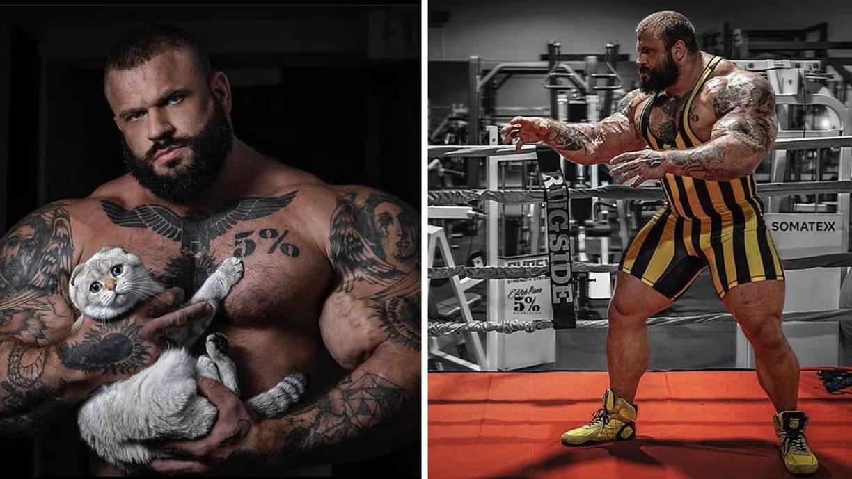  “Siempre quise que, al pasar, la gente me viera como un monstruo, tan fuerte como mis ídolos de Hollywood”, comentó en una entrevista.