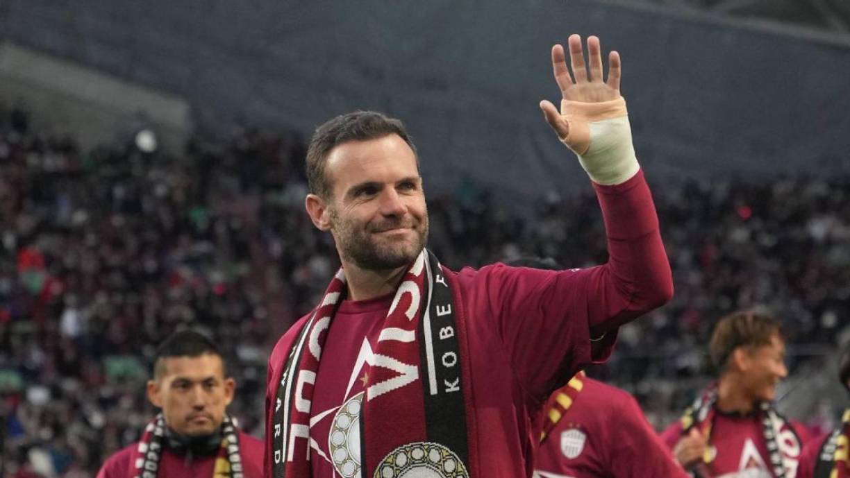 Según diario Marca, Juan Mata ha sido contactado por la nueva franquicia de la MLS que competirá de cara al próximo curso: San Diego FC. El volante español se encuentra libre tras dejar el Vissel Kobe de Japón a sus 36 años.