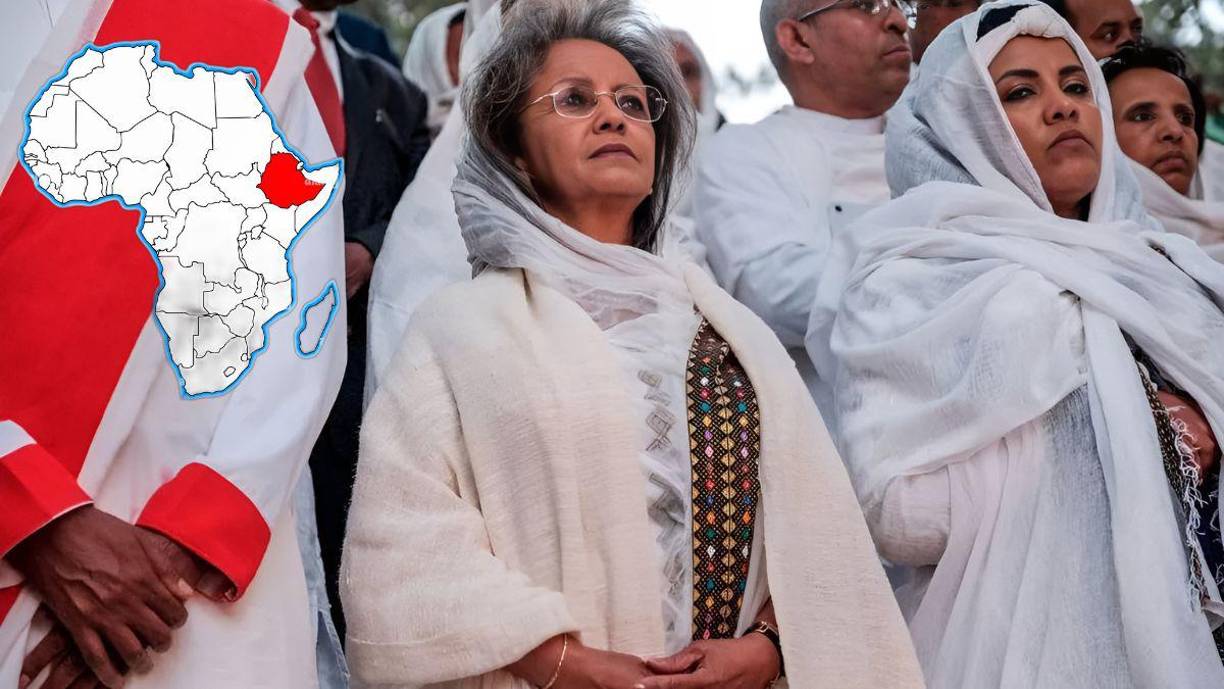 <b>Sahle-work Zewde es la primera mujer Presidenta de Etiopía y una luchadora incansable por la paz y los derechos de las mujeres. En octubre de 2018 el Parlamento de Etiopía la eligió por unanimidad la primera presidenta en la historia del país. Considerada una abanderada de los derechos de las mujeres y de los Objetivos de Desarrollo Sostenible.</b>