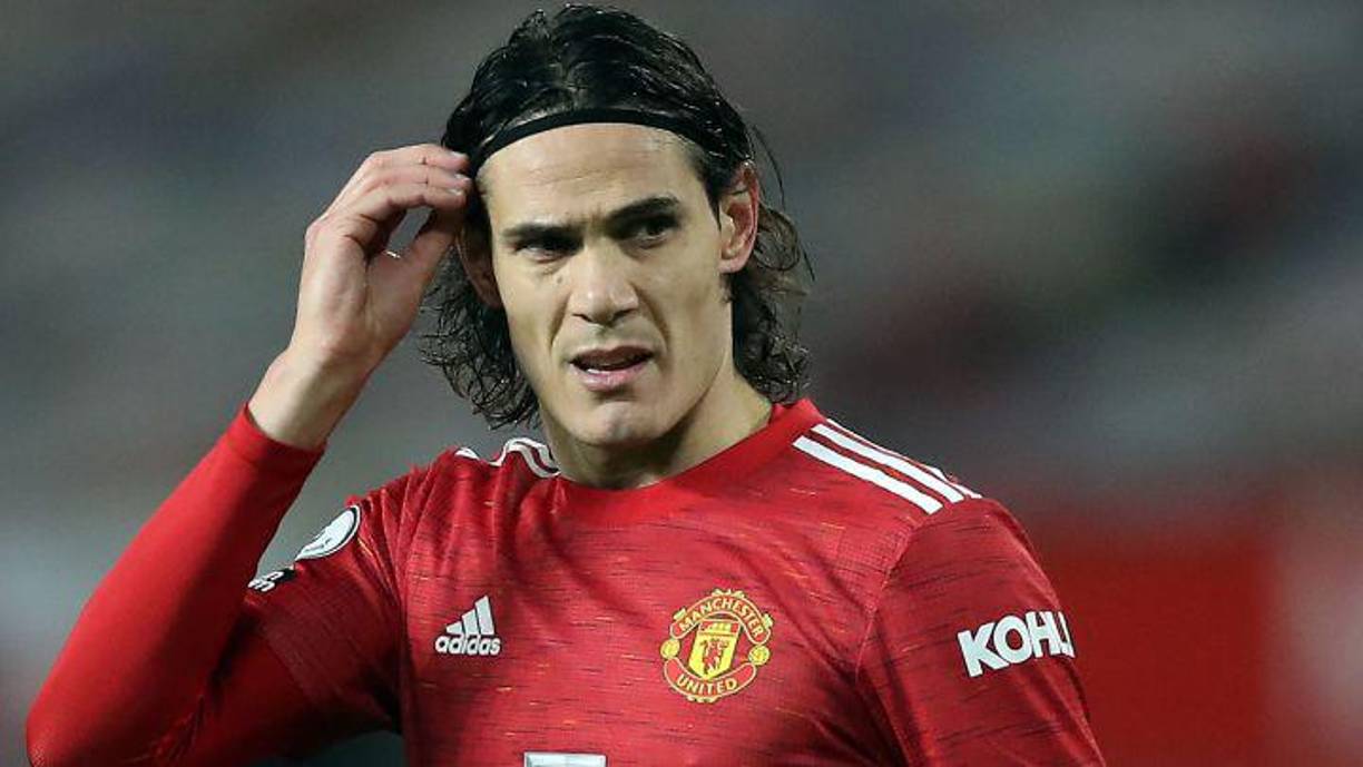 Edinson Cavani: El atacante uruguayo no seguirá en el Manchester United la próxima campaña. 