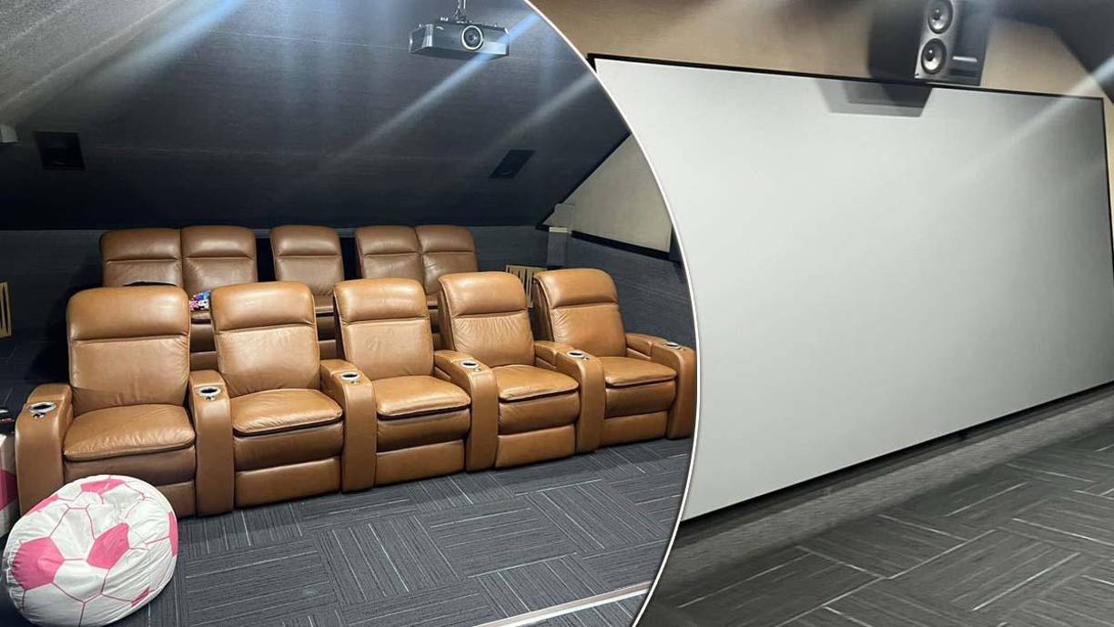 Una sala de cine tenía una propiedad asegurada este jueves en la operación Aurora contra el narcotráfico. 