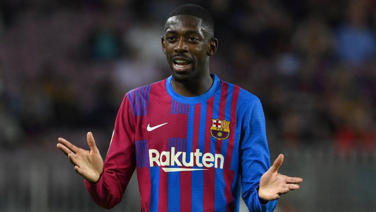 SUPLENTES: Ousmane Dembelé renovó su contrato hasta el 2024 y nadie duda de su capacidad. Deberá pelear un puesto con Raphinha.