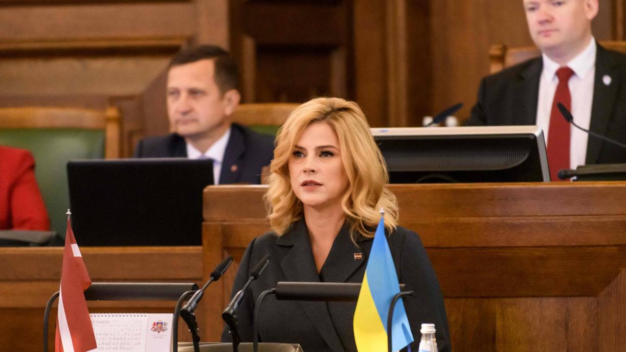 <b>En Letonia, </b>Evika Silina, es la primera ministra desde el 15 de septiembre de 2023.