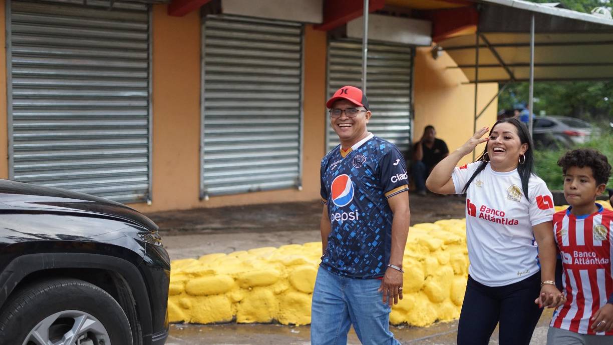 Alegría, euforia y un buen recibimiento para la Gran Final de la Liga Nacional.
