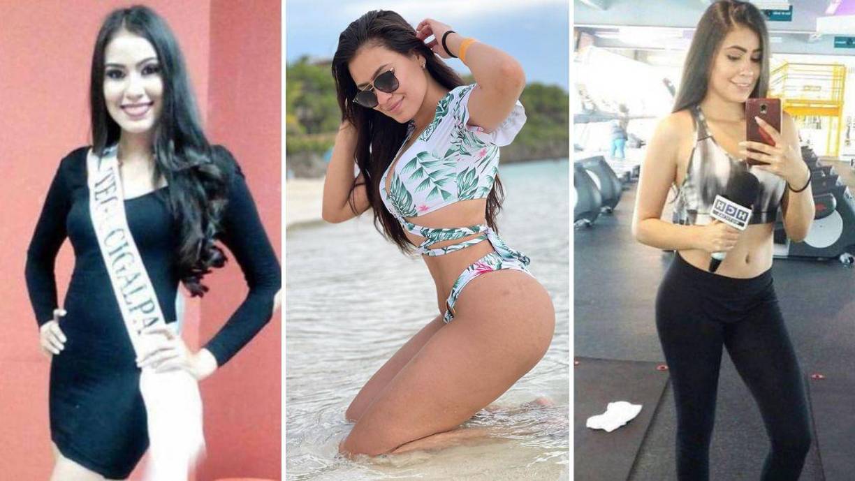 Alejndra Rubio, presentadora de televisión, tiene una de las figuras más envidiables de la farándula hondureña.