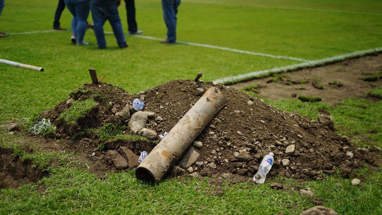 El costo de los trabajos en el estadio Morazán anda entre 24 y 25 millones de lempiras.