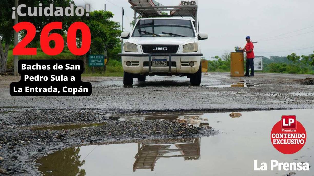 En nuevo un recorrido se comprobó que ha empeorado el estado de la carretera CA-4 que une a San Pedro Sula con el occidente de Honduras. Cada día surgen nuevos hoyos aumentando los peligros para los miles de conductores que a diario transitan por la vía.