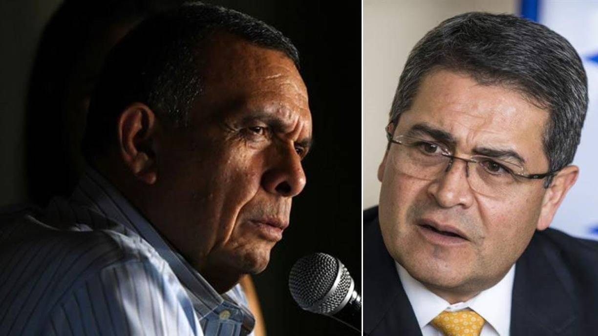 En referencia a Hernández, mientras abordaba un tema relacionado con José Manuel Zelaya Rosales, también ex presidente entre 2006 y 2009, Lobo Sosa dijo: "Es ridículo escuchar decir 12 años de narcodictadura, pese a que en los últimos años disentí fuertemente con Juan Orlando Hernández porque me allanó mi casa y metió a la cárcel a mi mujer”.