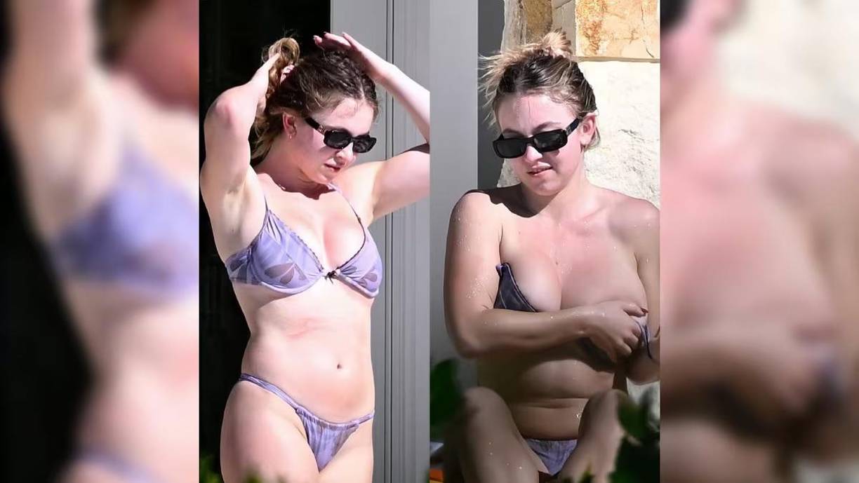 Sydney Sweeney fue captada con bikini morado de dos piezas y gafas de sol negras en su casa, que abrió debate sobre su apariencia, tras los comentarios agresivos, la actriz compartió un video entrenando para su papel como la ex boxeadora profesional Christy Martin en una próxima película biográfica.