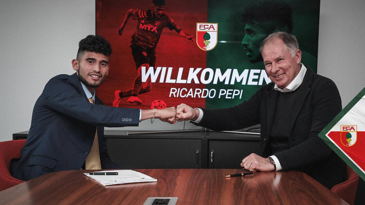 El Augsburgo de Alemania ha fichado al delantero estadounidense Ricardo Pepi por 16.000.000 €. Firma hasta junio de 2026 y llega procedente del FC Dallas de la MLS.