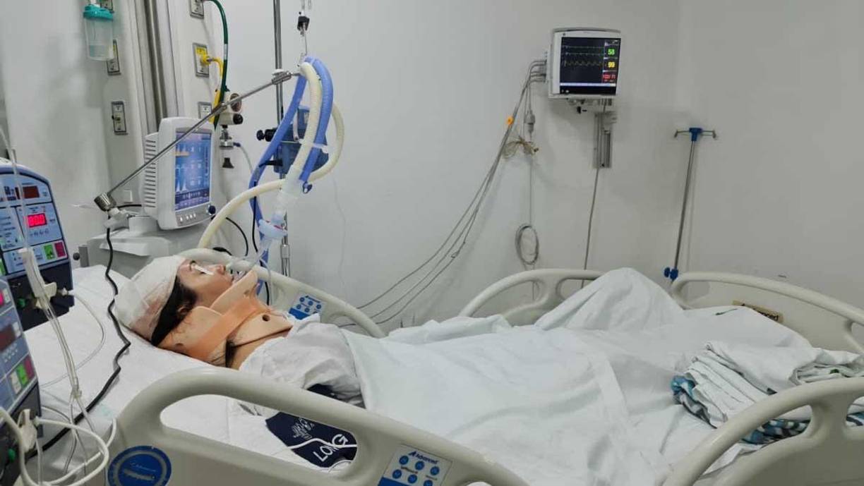 Amigos, familiares y pueblo en general realizaron varias actividades para hacerle frente a los altos costos de su hospitalización.