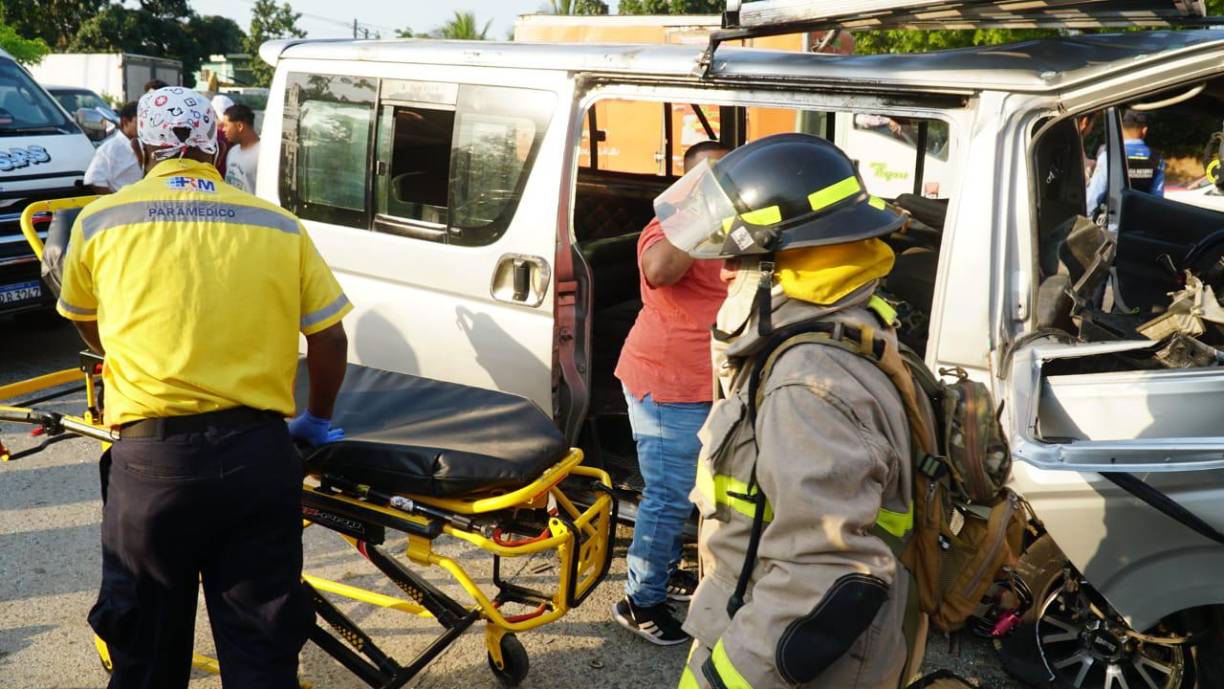 Según la Policía Nacional, el accidente se produjo debido al exceso de velocidad. 