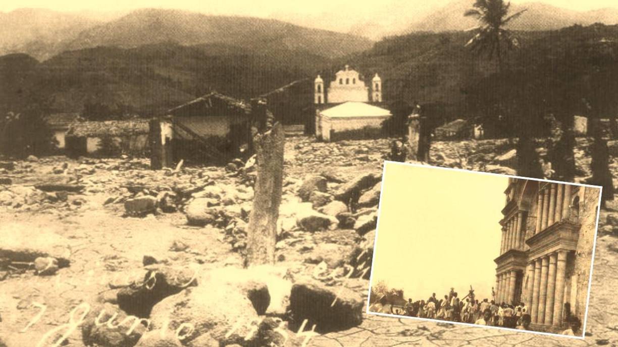 <b>Resulta que desde finales de mayo de 1934, todo el occidente de Honduras fue azotado por fuertes tormentas que procedían de la región del Pacífico. Fue tal la intensidad de las lluvias, que aseguran que llovió durante 12 días sin parar. Todos los ríos se salieron de su causes y hubo muchos perjudicados.</b>