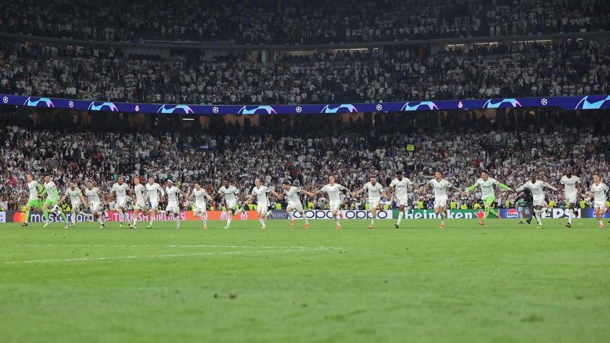 Locura de Real Madrid, Ancelotti eufórico, llanto de Bellingham y enfado del Bayern