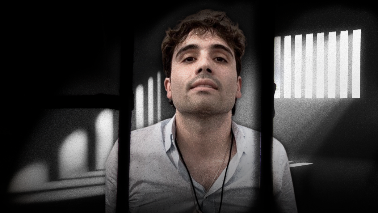 Drástico cambio y encadenado: así luce extraditado Ovidio Guzmán